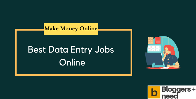 Online Data Entry Jobs Work from Home Daily Payment
