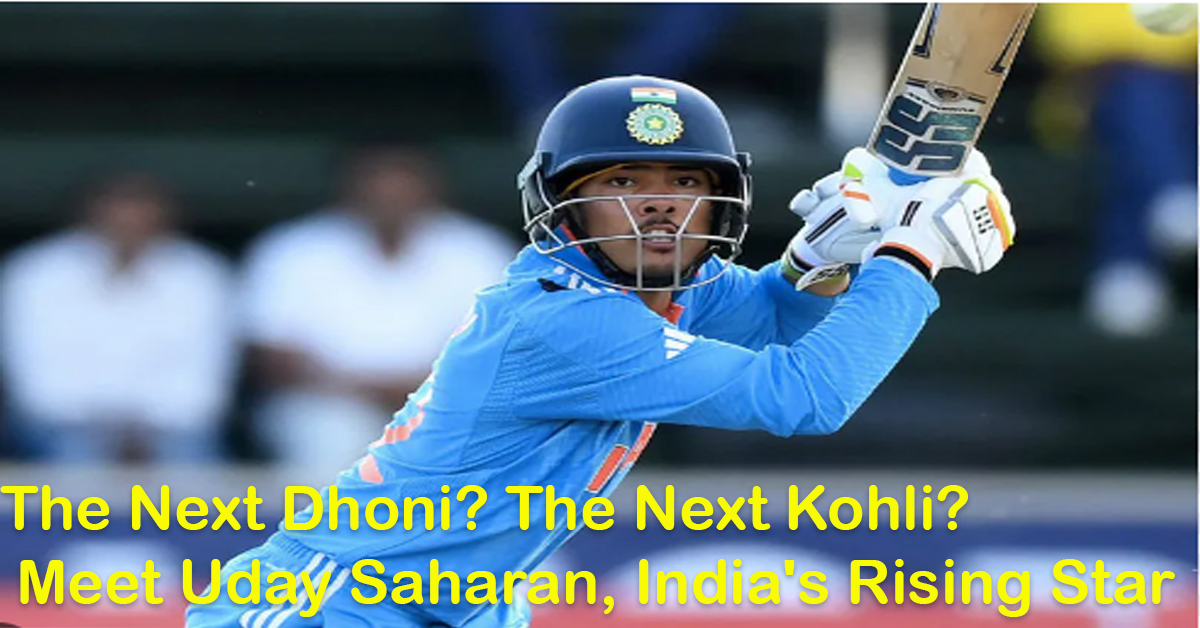 U19 World Cup: The Next Dhoni? The Next Kohli? Meet Uday Saharan, India's Rising Star